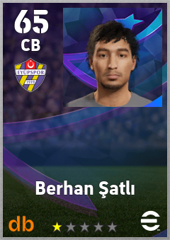 Berhan Şatlı — CB, OVR 65, MAX 65