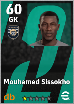 Mouhamed Sissokho — GK, OVR 60, MAX 60