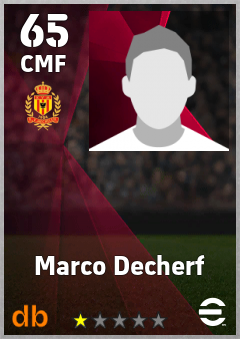 Marco Decherf — CMF, OVR 65, MAX 65