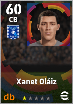 Xanet Oláiz — CB, OVR 60, MAX 60