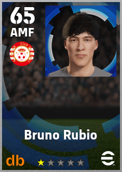 Bruno Rubio — AMF, OVR 65, MAX 65