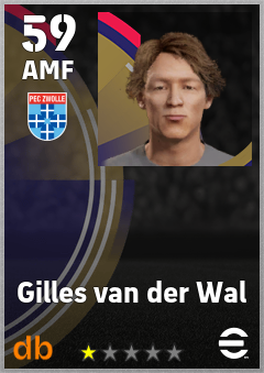 Gilles van der Wal — AMF, OVR 59, MAX 59