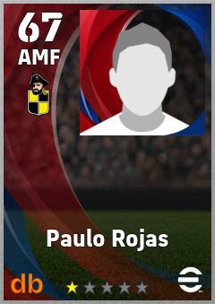 Paulo Rojas — AMF, OVR 67, MAX 67
