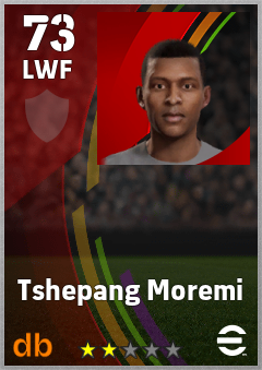 Tshepang Moremi eFootball player card