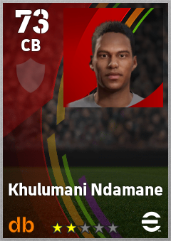 Khulumani Ndamane eFootball player card
