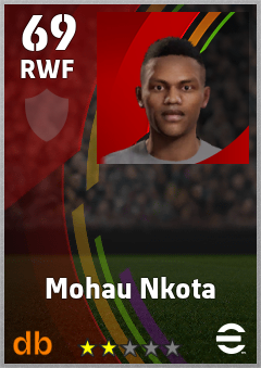 Mohau Nkota — RWF, OVR 69, MAX 69