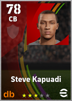 Steve Kapuadi eFootball player card