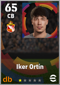 Iker Ortín eFootball player card