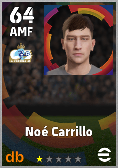 Noé Carrillo — AMF, OVR 64, MAX 64