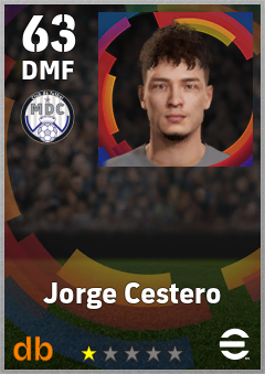 Jorge Cestero eFootball player card