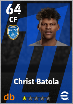 Christ Batola — CF, OVR 64, MAX 64