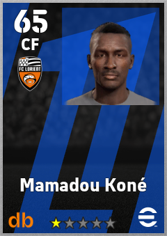 Mamadou Koné eFootball player card