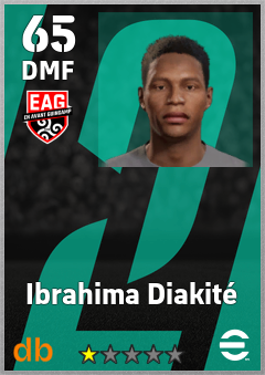 Ibrahima Diakité — DMF, OVR 65, MAX 65