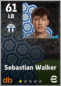 Sebastian Walker eFootball player card