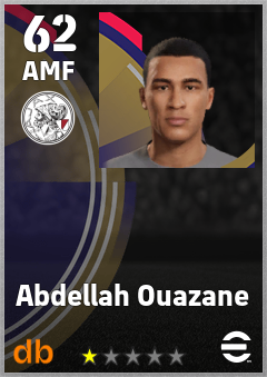 Abdellah Ouazane — AMF, OVR 62, MAX 62