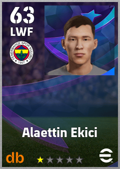 Alaettin Ekici eFootball player card