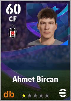 Ahmet Bircan — CF, OVR 60, MAX 60