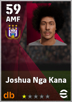 Joshua Nga Kana — AMF, OVR 59, MAX 59