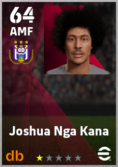 Joshua Nga Kana — AMF, OVR 64, MAX 64