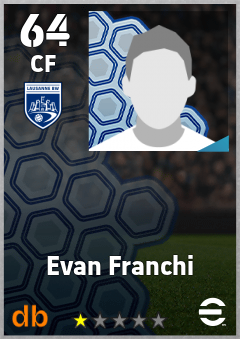 Evan Franchi eFootball player card