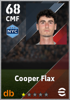 Cooper Flax — CMF, OVR 68, MAX 68