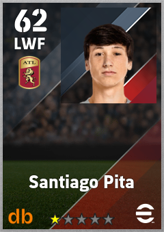 Santiago Pita — LWF, OVR 62, MAX 62