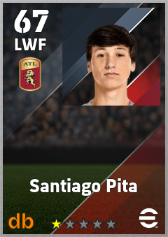 Santiago Pita — LWF, OVR 67, MAX 67