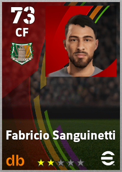 Fabricio Sanguinetti — CF, OVR 73, MAX 73