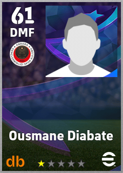 Ousmane Diabate eFootball player card