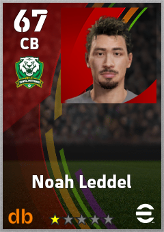 Noah Leddel eFootball player card