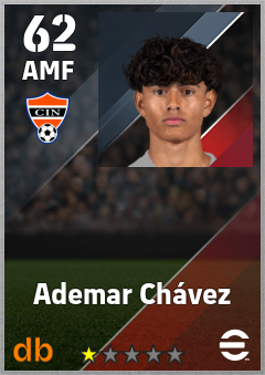 Ademar Chávez — AMF, OVR 62, MAX 62