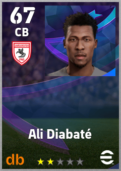 Ali Diabaté eFootball player card