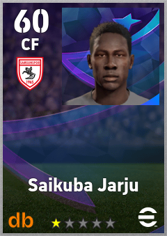 Saikuba Jarju eFootball player card