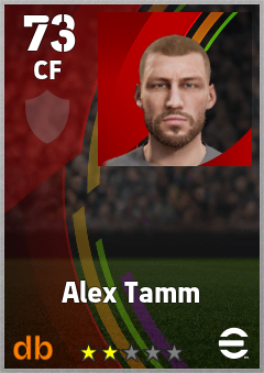 Alex Tamm eFootball player card