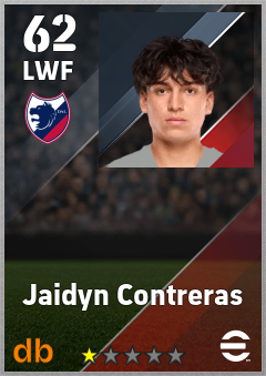Jaidyn Contreras eFootball player card