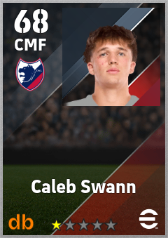 Caleb Swann — CMF, OVR 68, MAX 68