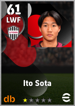 Ito Sota eFootball player card