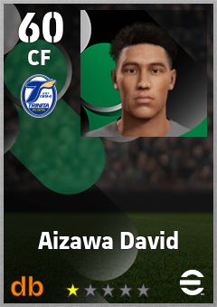 Aizawa David — CF, OVR 60, MAX 60