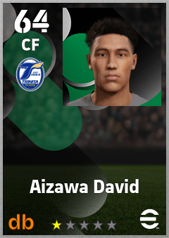 Aizawa David — CF, OVR 64, MAX 64