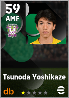 Tsunoda Yoshikaze — AMF, OVR 59, MAX 59