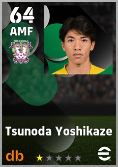 Tsunoda Yoshikaze eFootball player card