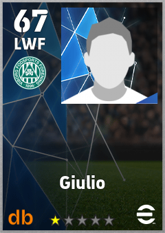 Giulio — LWF, OVR 67, MAX 67