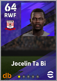Jocelin Ta Bi — RWF, OVR 64, MAX 64