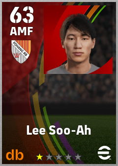 Lee Soo-Ah — AMF, OVR 63, MAX 63