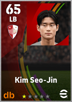 Kim Seo-Jin — LB, OVR 65, MAX 65
