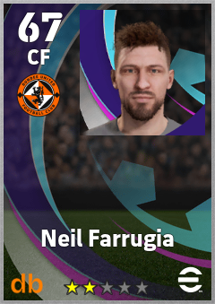 Neil Farrugia — CF, OVR 67, MAX 67