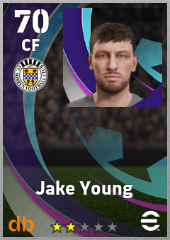 Jake Young — CF, OVR 70, MAX 70