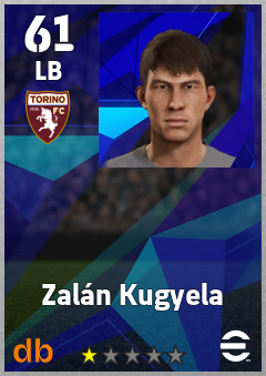 Zalán Kugyela — LB, OVR 61, MAX 61