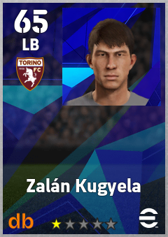 Zalán Kugyela — LB, OVR 65, MAX 65