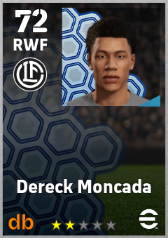 Dereck Moncada eFootball player card